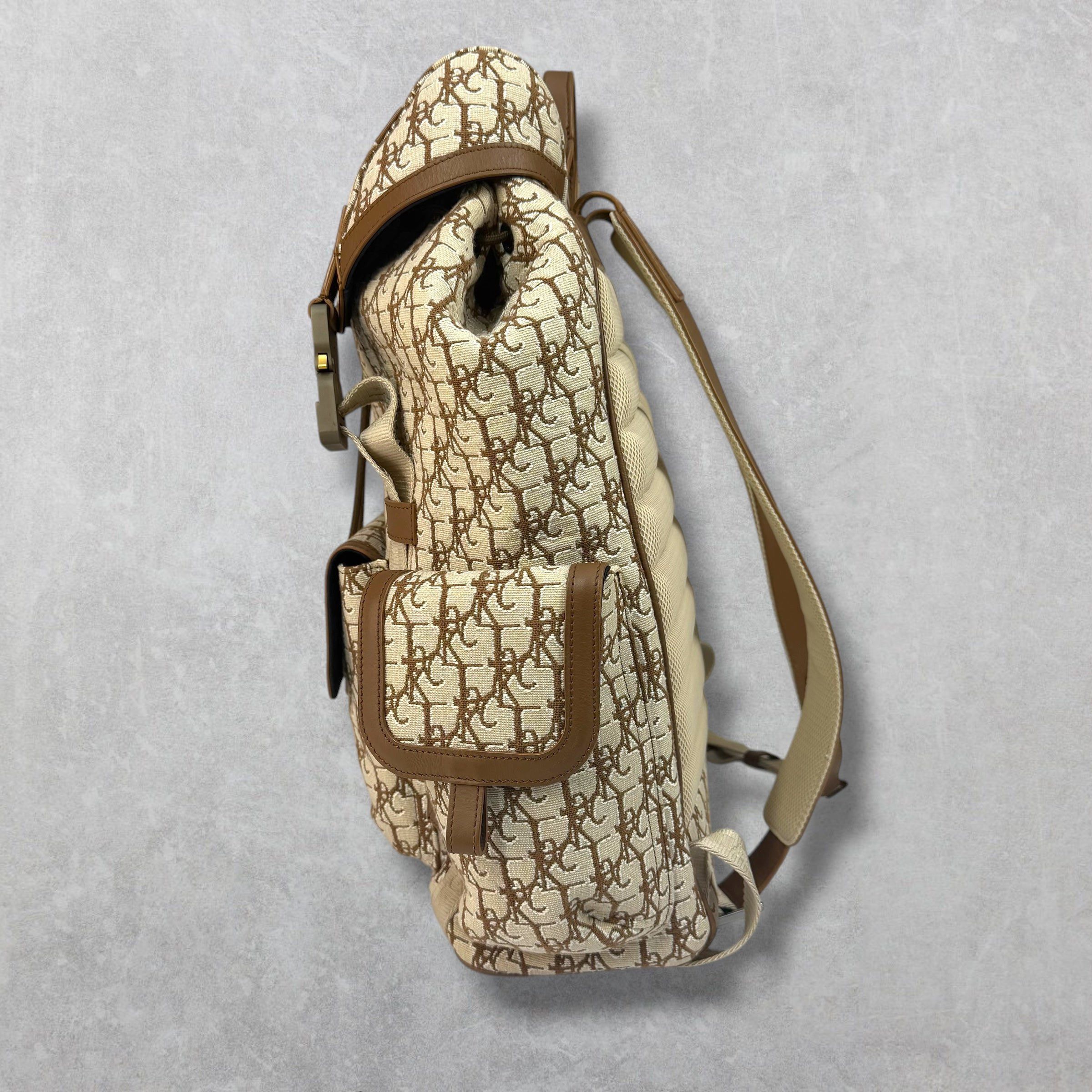 Dior Dior x Cactus Jack "Hit The Road" Backpack Coffee Size ONE SIZE - 3 Thumbnail