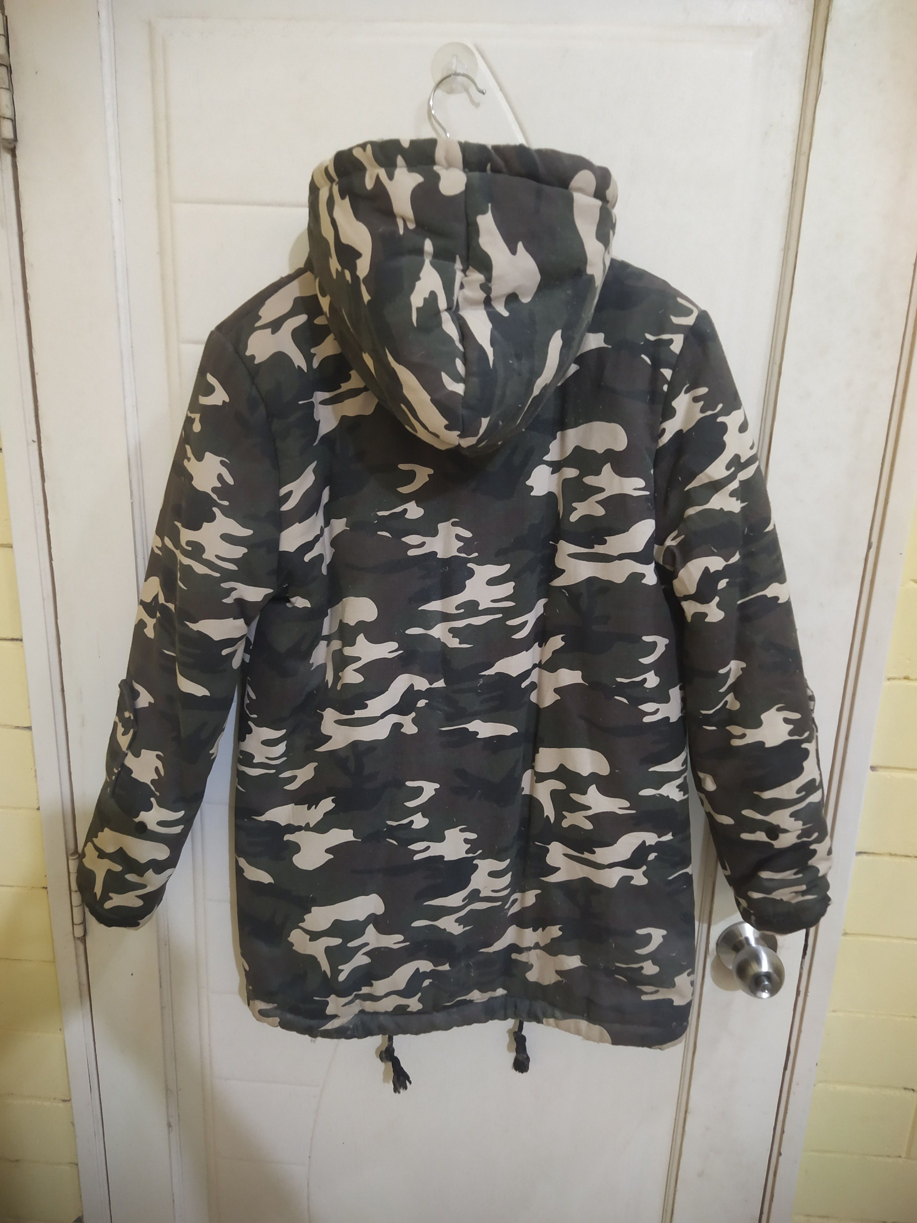 Japanese Brand Bisouhor Camo Padded Hooded Jacket Size US L / EU 52-54 / 3 - 3 Thumbnail