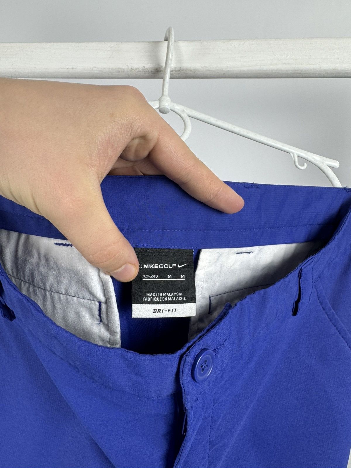 Nike Rare Nike Golf Blue Pants Size US 32 / EU 48 - 5 Thumbnail