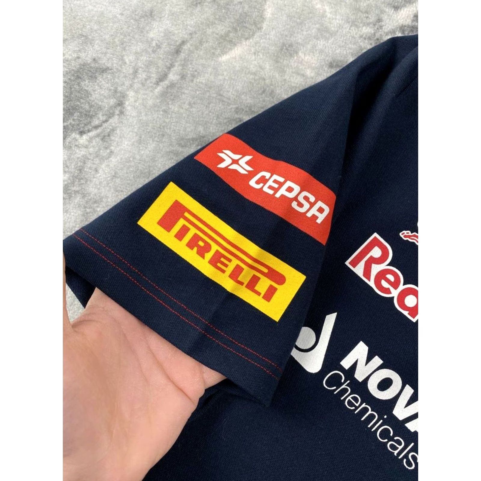 Logo 7 VINTAGE Toro Rosso Red Bull Racing Big Logo Men XL T Shirt Blue Size US XL / EU 56 / 4 - 5 Thumbnail