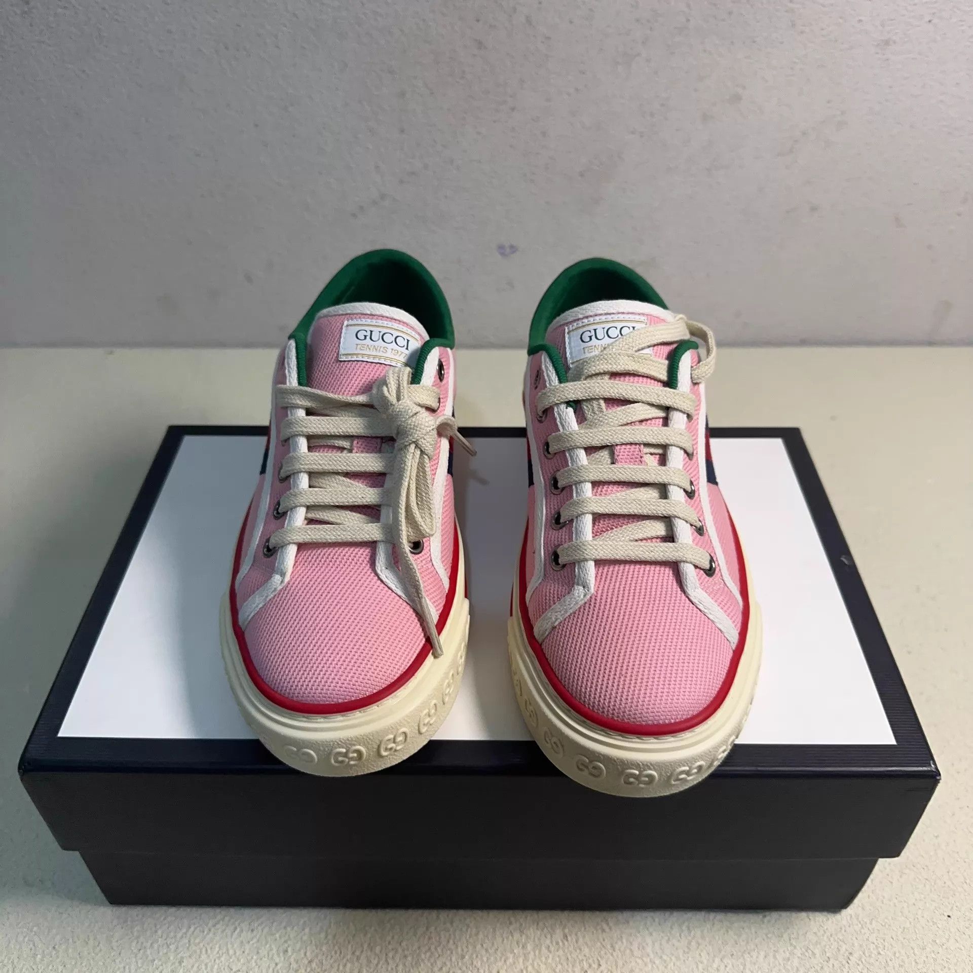 Gucci GUCCI Tennis 1977 women's pink sneaker 36.5 Size US 6 / IT 36 - 2 Thumbnail
