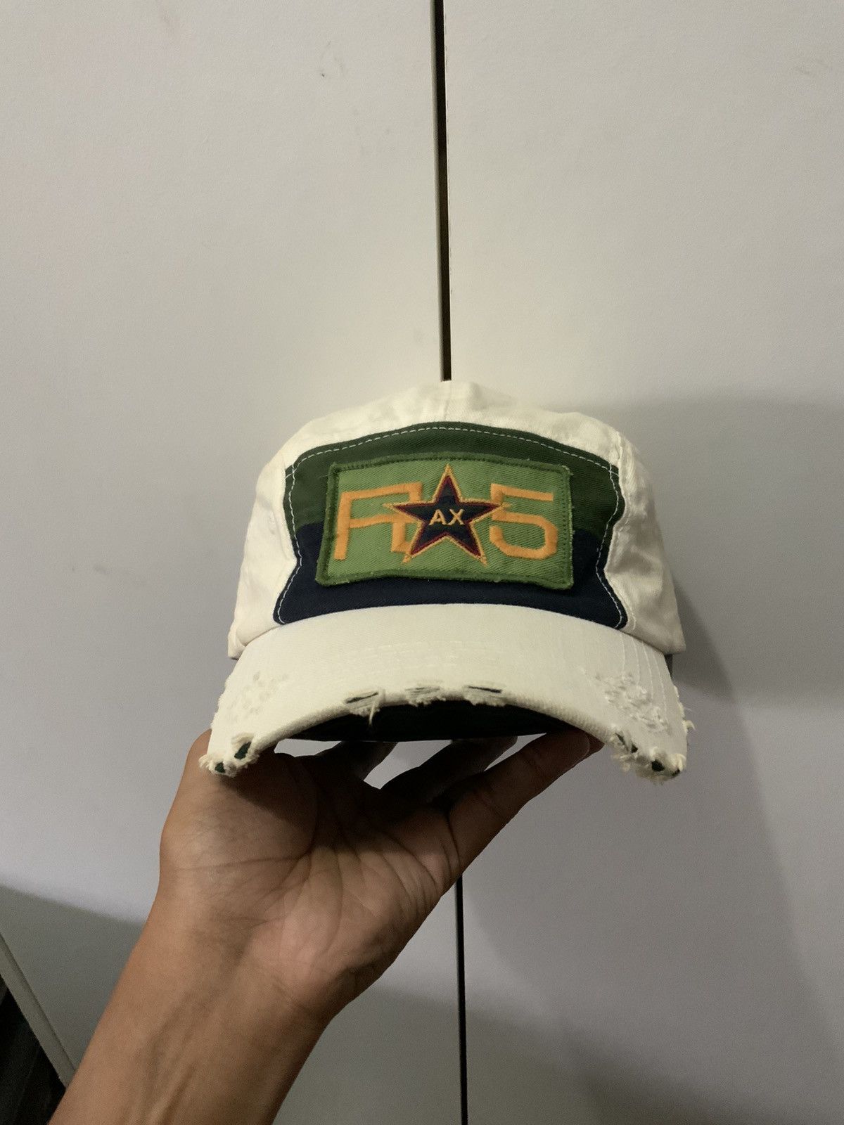 If Six Was Nine R AX 5 Distressed Hat Size ONE SIZE - 7 Thumbnail