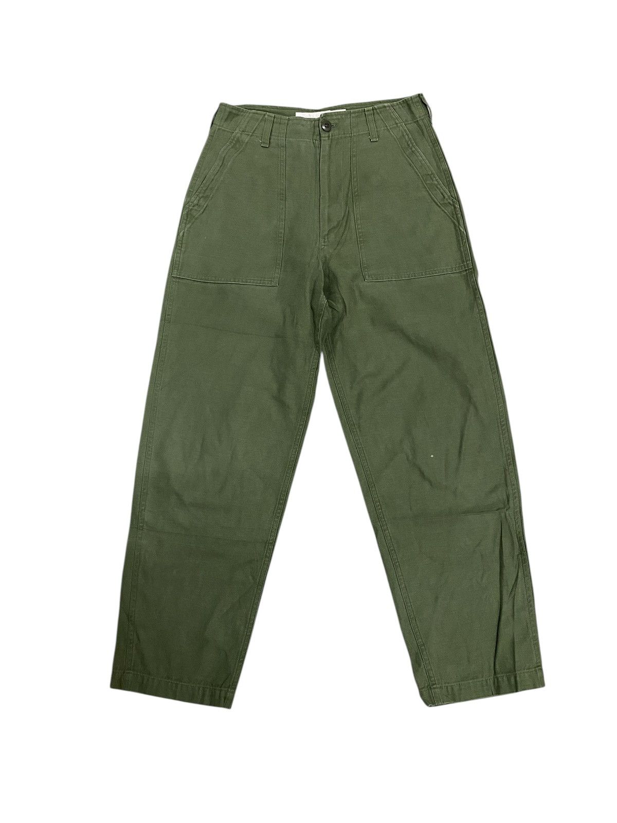 Japanese Brand Vintage The Shinzone tokyo city pants olive green Size US 28 / EU 44 - 1 Thumbnail