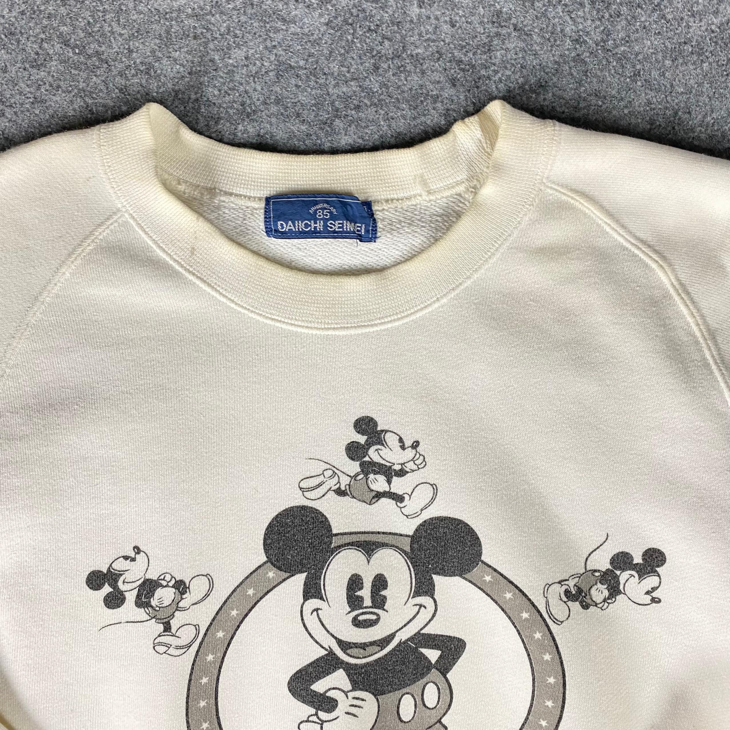 Disney Vintage Daiichi Siemei Mickey Mouse Sweatshirt Size US M / EU 48-50 / 2 - 4 Thumbnail