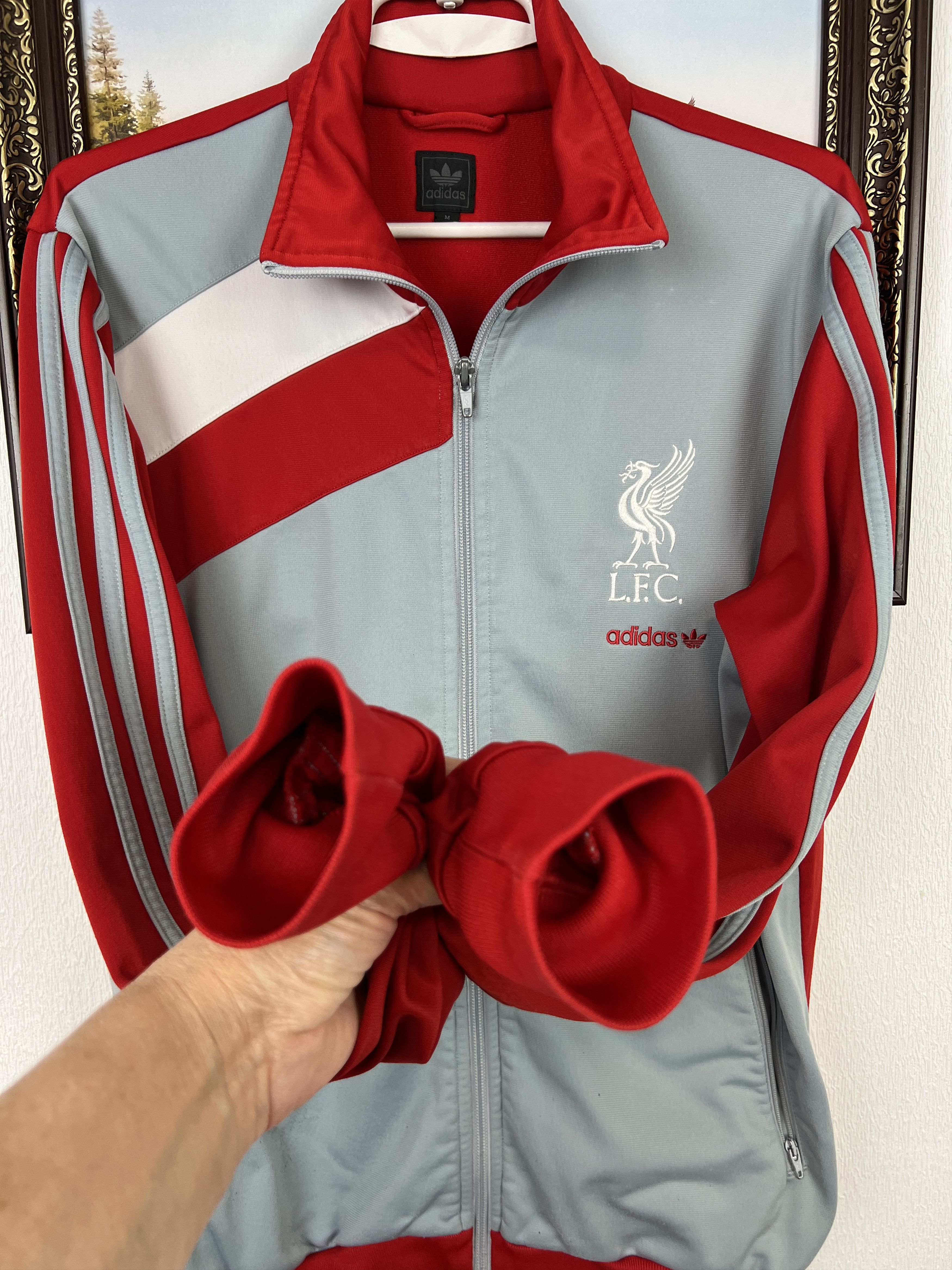 Adidas 1985 Liverpool Retro Originals Football Dalglish Jacket Size US M / EU 48-50 / 2 - 6 Thumbnail