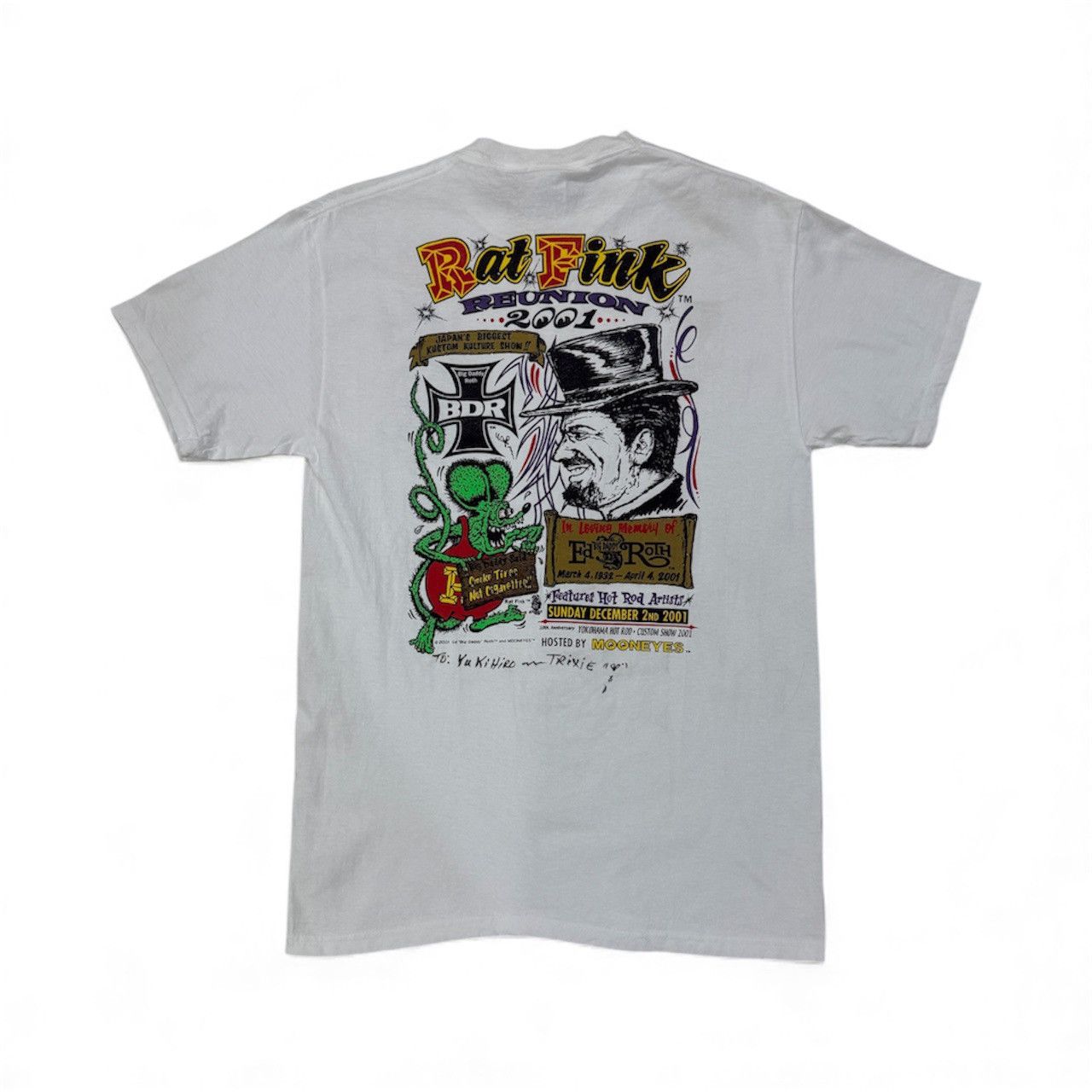 Vintage Vintage deadstock 2001 Ed 'Big Daddy' Roth and Mooneyes Tee Size US M / EU 48-50 / 2 - 1 Thumbnail