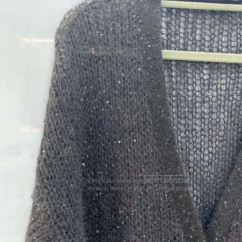 Miu Miu Miu Miu Black Cardigan Sweater for Women . Size L / US 10 / IT 46 - 3 Thumbnail