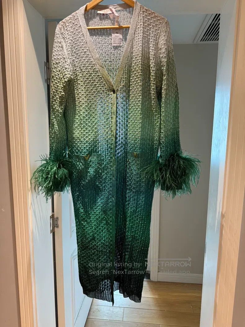 Valentino Valentino Mermaid cardigan Size XL / US 12-14 / IT 48-50 - 1 Thumbnail