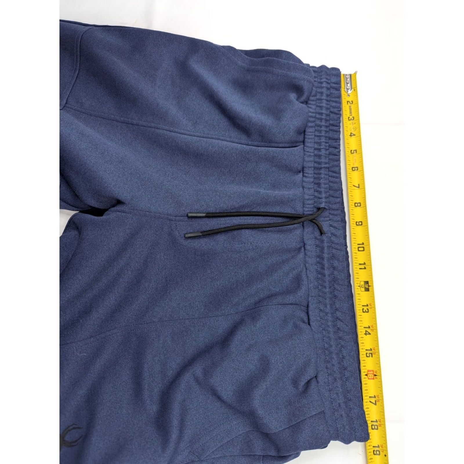 Spyder Spyder Active ProWeb Sweat Pants Men XL Navy Blue 37x28 Stretch Drawstring Pockets Athletic Size US 36 / EU 52 - 6 Thumbnail