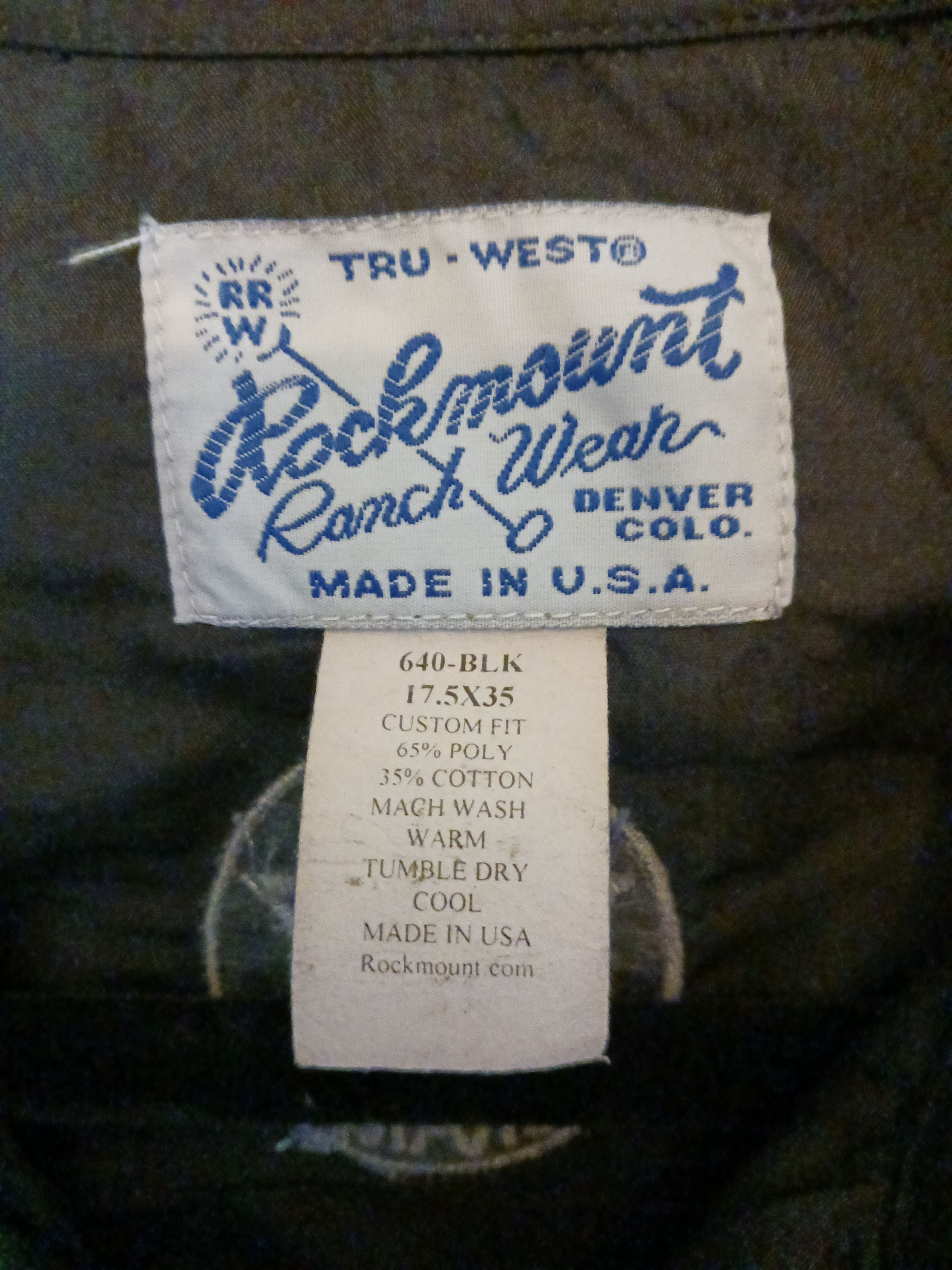 Rockmount Ranch Wear Vintage Jack Daniels "Old #7 Brand" Western Shirt Size US XL / EU 56 / 4 - 3 Thumbnail