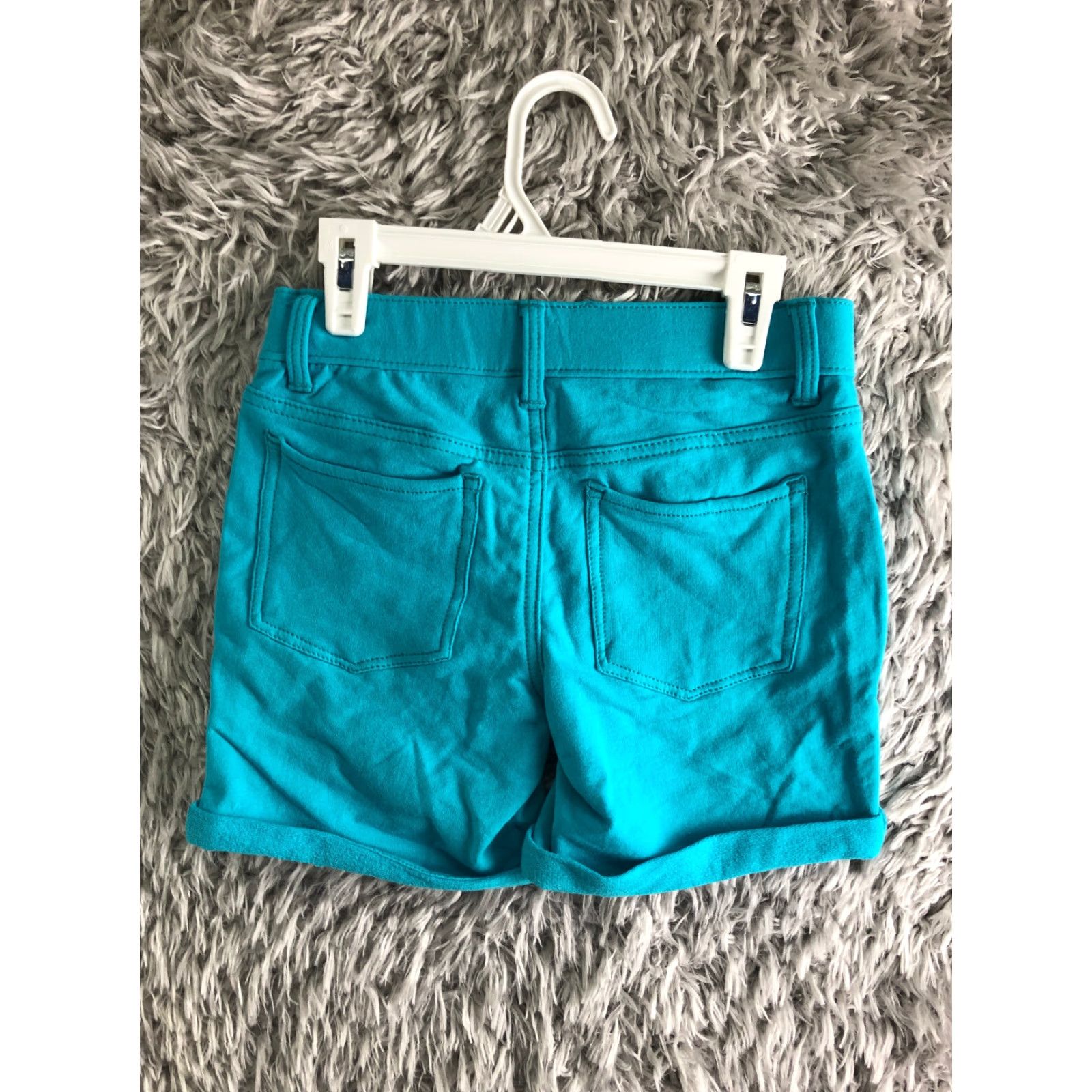 Vintage SO Bermuda Shorts Juniors Size 12 Blue Midi Bermuda Women Casual 5-Pocket Button Fly Cotton Blue Womens Size 34" / US 12 / IT 48 - 6 Thumbnail
