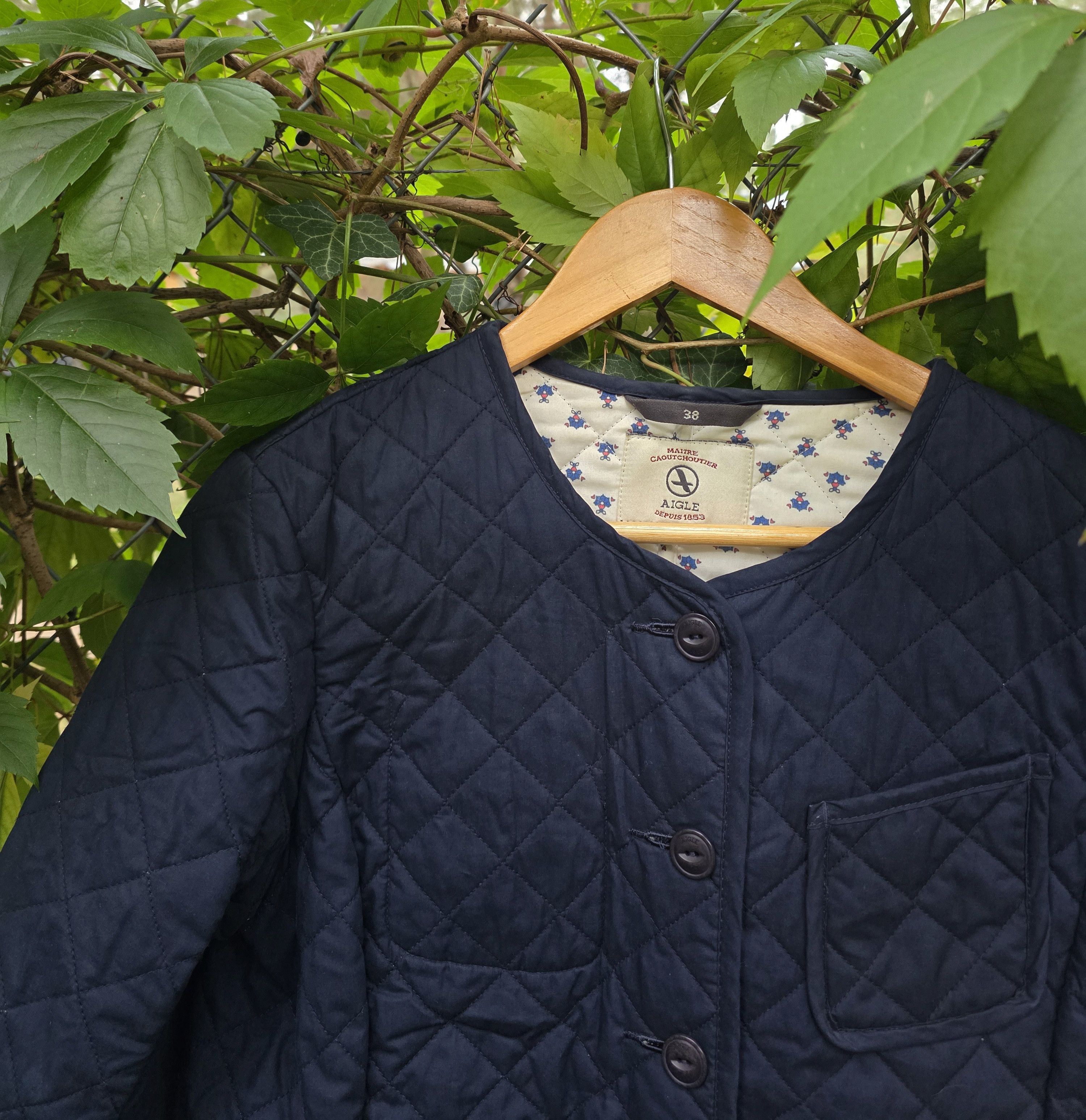Aigle Aigle women's light jacket S navy Size S / US 4 / IT 40 - 3 Thumbnail