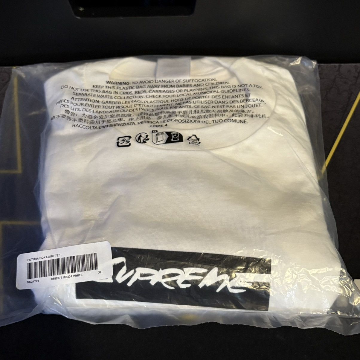 Supreme Supreme Futura Box Logo Tee White XL Bogo New Size US XL / EU 56 / 4 - 1 Preview