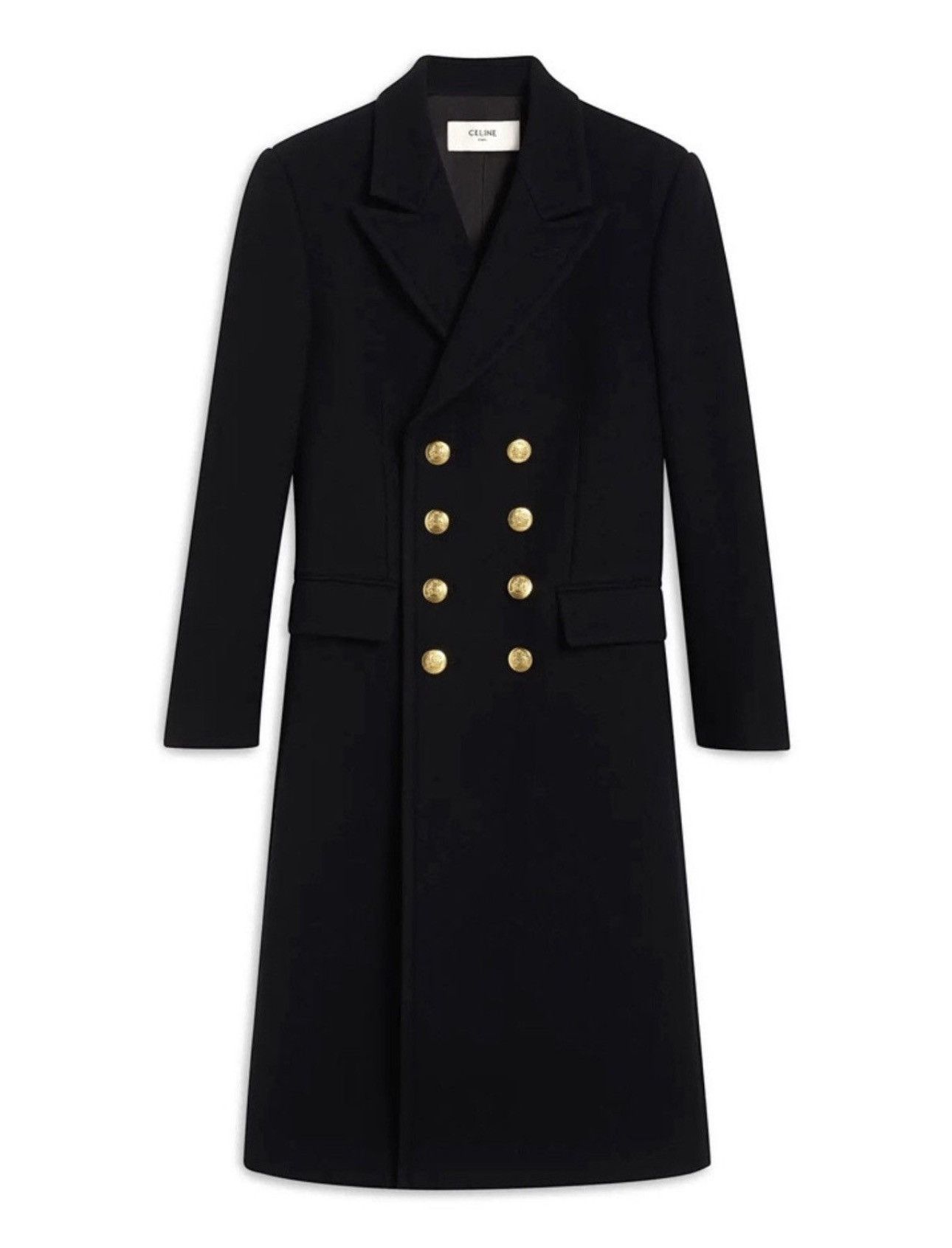 Celine CELINE BY HEDI SLIMANE FW20 COAT OF ARMS IN WOOL FELT Size US L / EU 52-54 / 3 - 8 Thumbnail