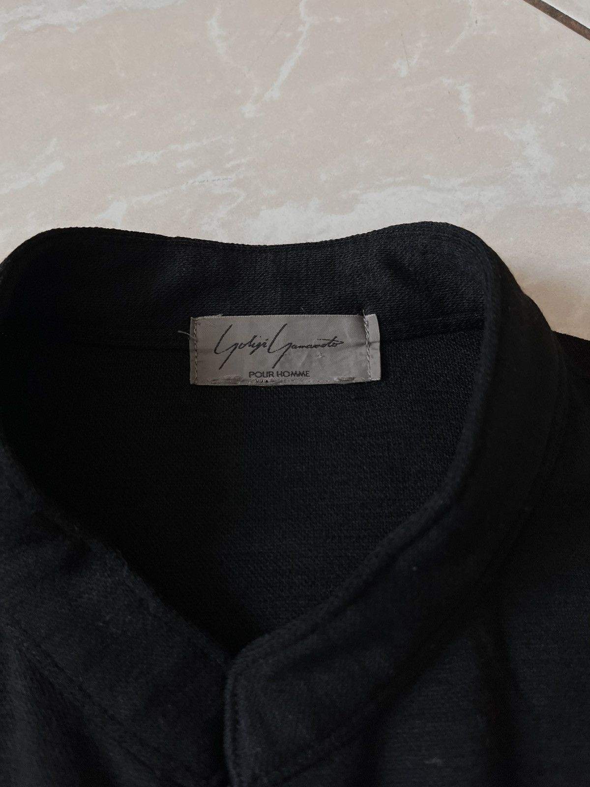 Yohji Yamamoto Yohji Yamamoto Pour Homme Pocket Cardigan Sweater Button up Size US L / EU 52-54 / 3 - 4 Thumbnail