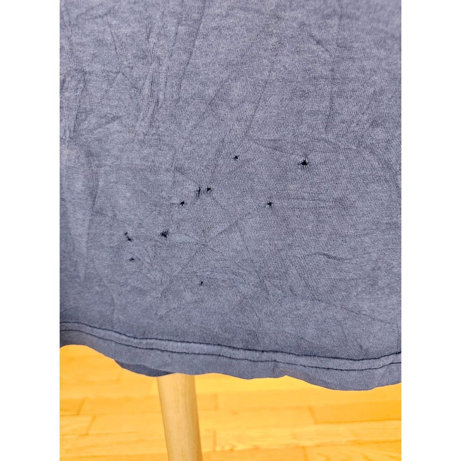 Vintage VINTAGE 90' CHOPPERS T-Shirt CAMOUFLAGE Blue M Mens Regular Cotton Pocket Distressed FADED TRASHED Gradient Size US M / EU 48-50 / 2 - 4 Thumbnail