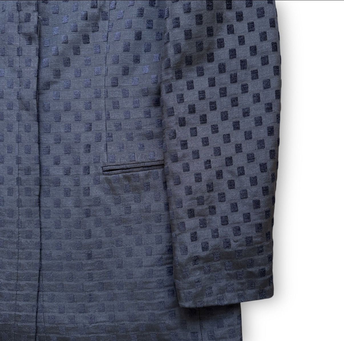 Giorgio Armani Giorgio Armani 'Borgonuovo 21' Woven Patterned Blazer Size 38R - 3 Thumbnail