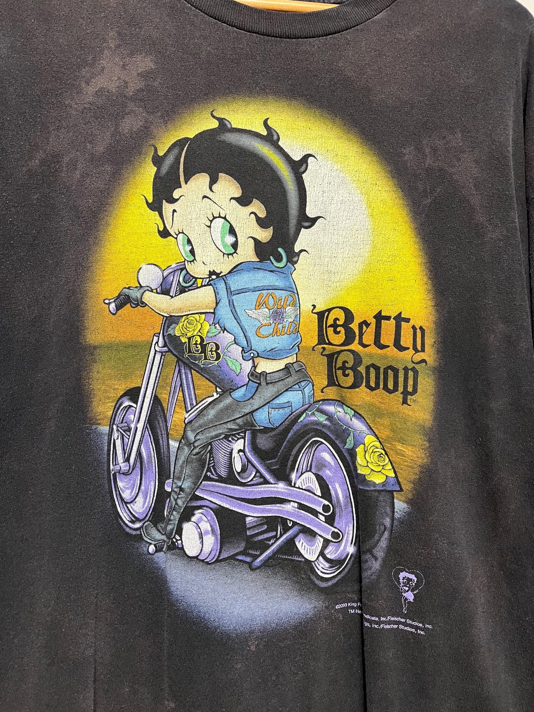Vintage Vintage Betty Boop Wild Child 2003 T-shirt Size US XL / EU 56 / 4 - 3 Thumbnail