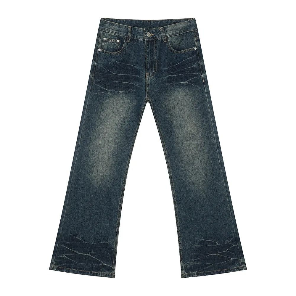 Jean × Vintage Slim Ripple Mill Denim Size US 32 / EU 48 - 6 Thumbnail