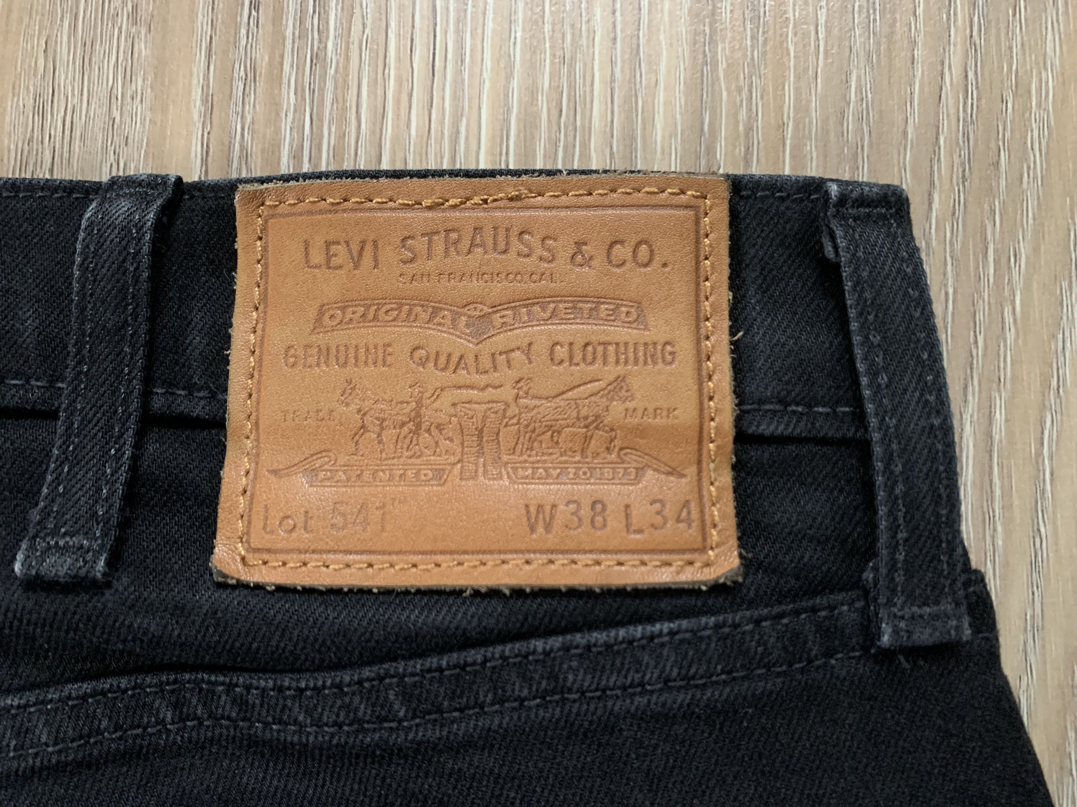 Levi's Levis Premium 541 Black Jeans Size US 38 / EU 54 - 7 Thumbnail