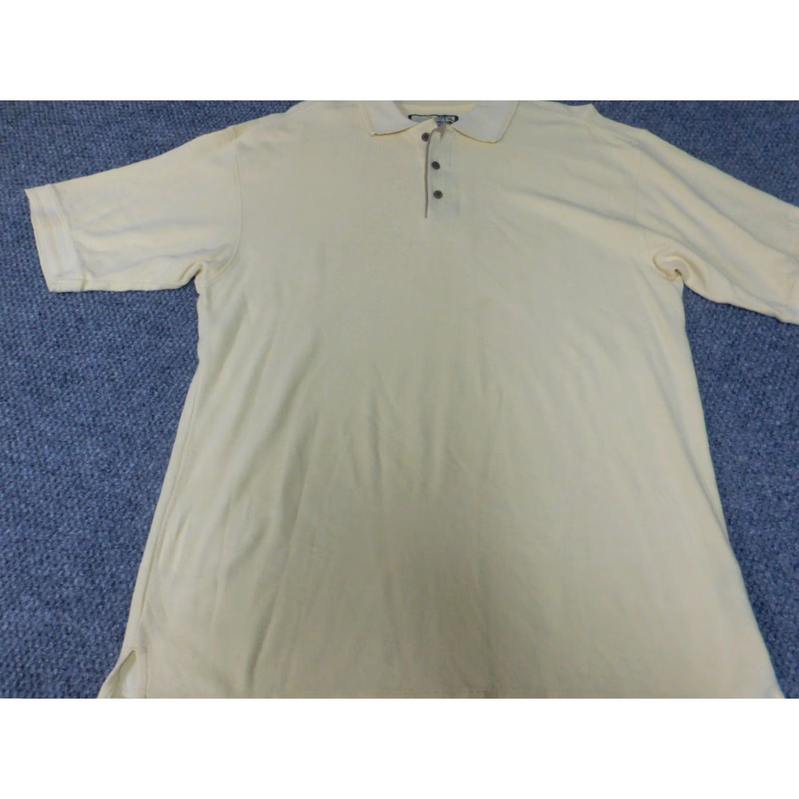 Vintage Havana Jack's Cafe Polo shirt Mens Medium Beige Striped Short Sleeve Collared Logo Cotton Polyester Blended Fabric Vintage No Model: nike Sports Logo Size US M / EU 48-50 / 2 - 3 Thumbnail