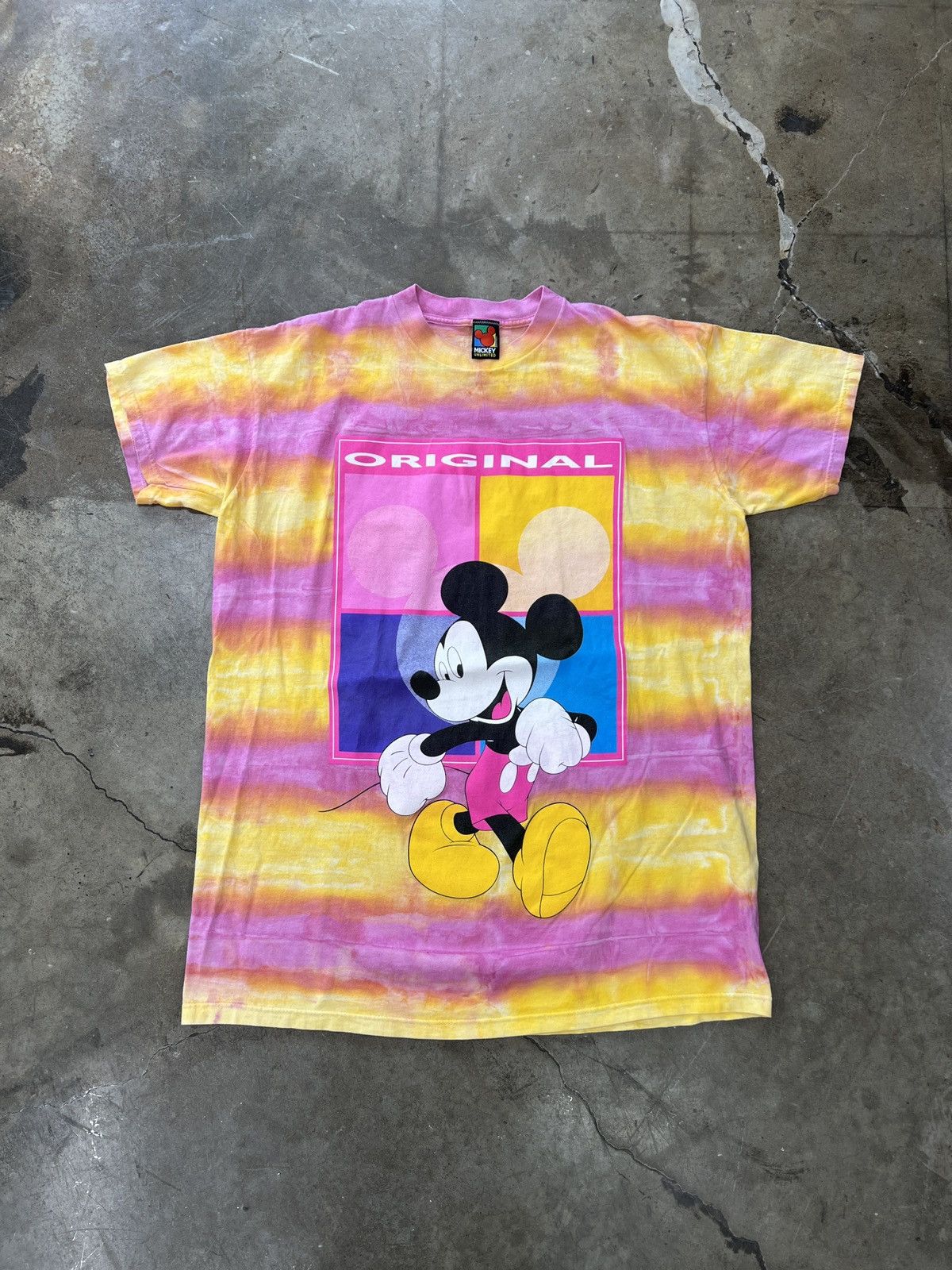 Disney × Vintage Vintage Early 2000s Disney Original Mickey Mouse Dyed Tee XL Size US XL / EU 56 / 4 - 2 Thumbnail