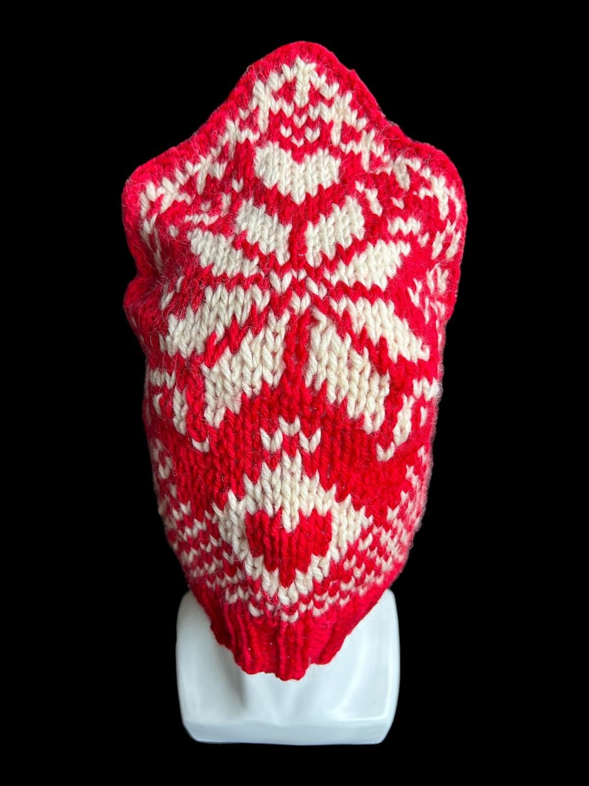 Japanese Brand × Kapital × Vintage Crochet knitted Handmade Big Beanie Hats Size ONE SIZE - 2 Thumbnail