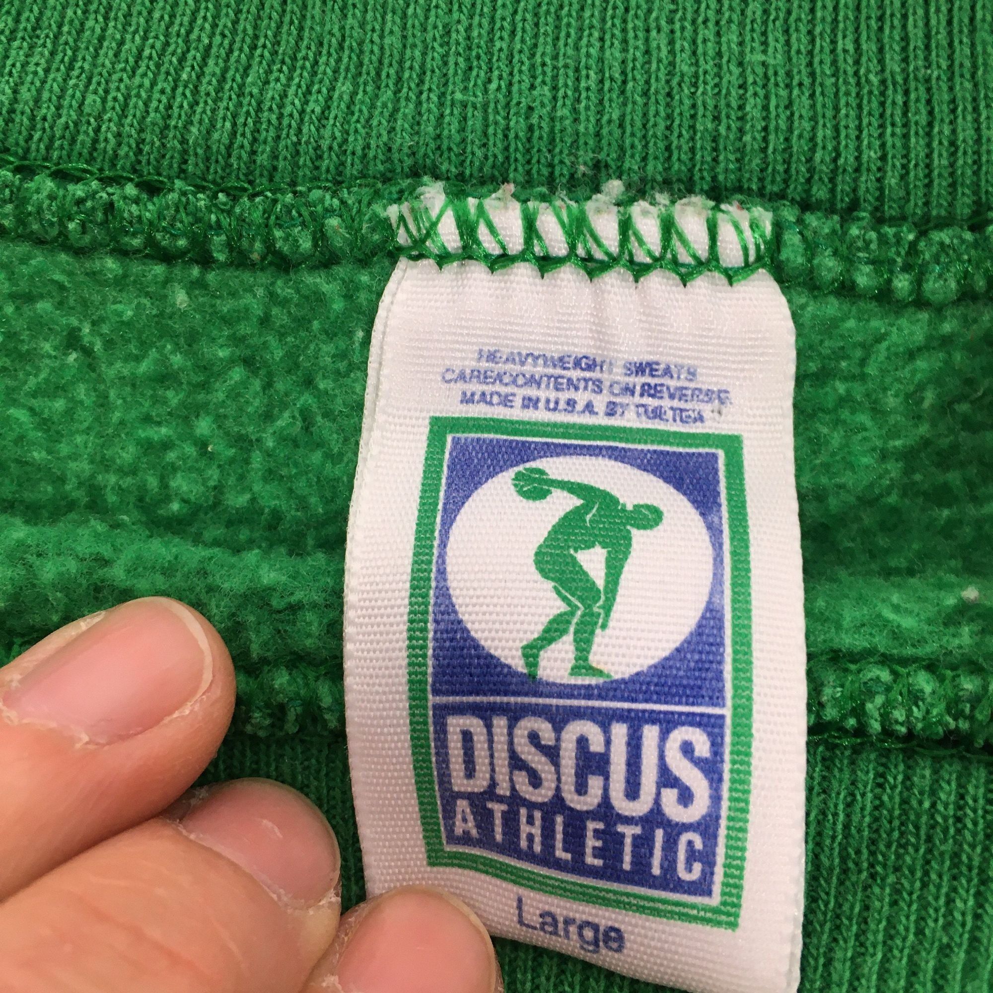 Other Vtg Discus Athletic St Patricks Pattys Day Raglan Sweatshirt Size US L / EU 52-54 / 3 - 5 Thumbnail