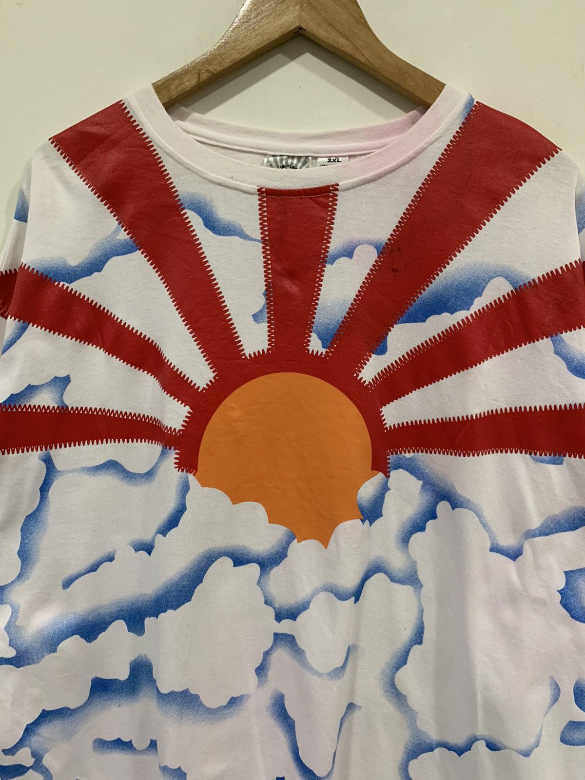 Japanese Brand Japanese Land of The Rising Sun Tee Oversize Size US XXL / EU 58 / 5 - 2 Thumbnail