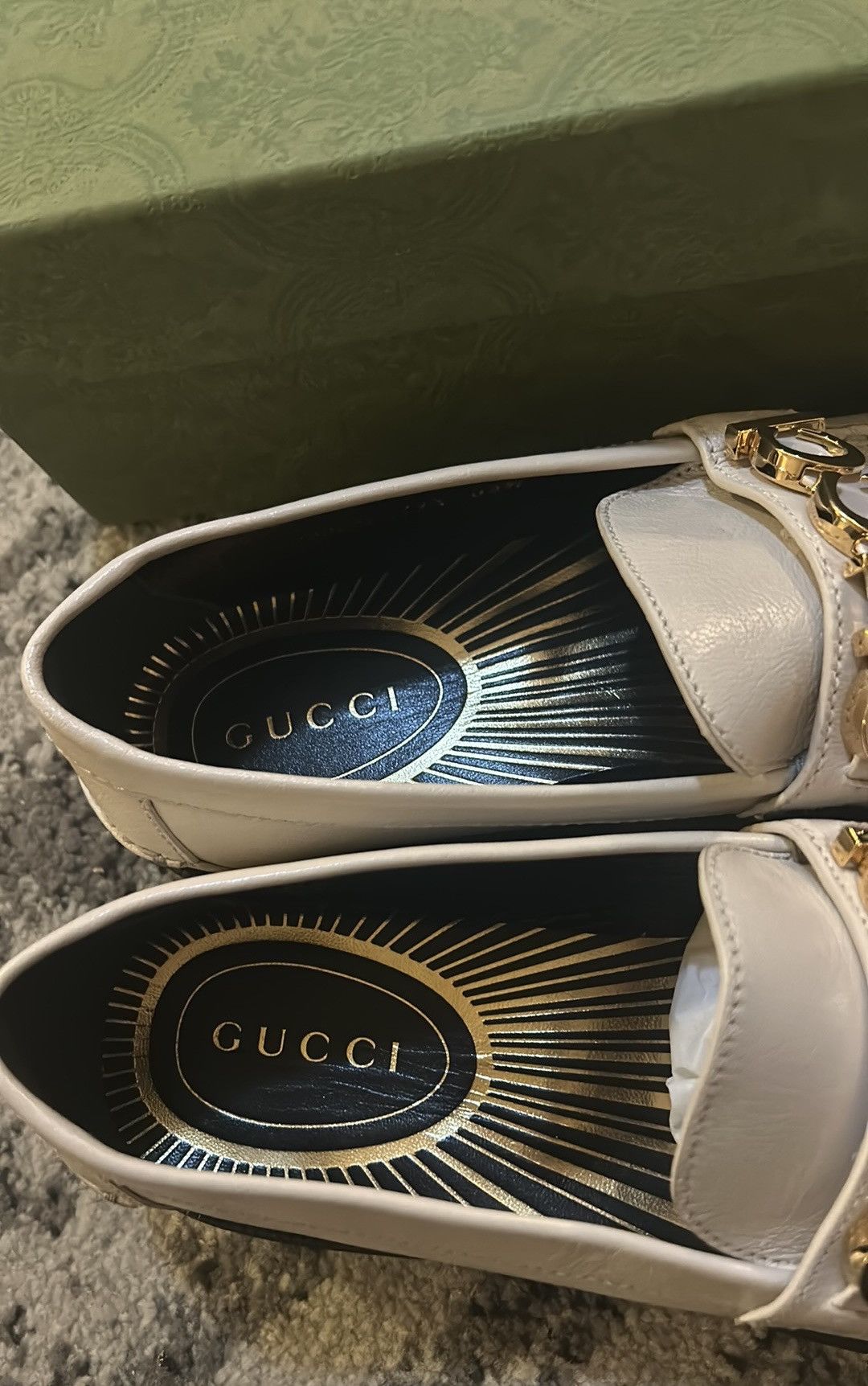 Gucci Gucci Logo Plaque Moccasin Leather Loafers Size US 9.5 / IT 39.5 - 5 Thumbnail