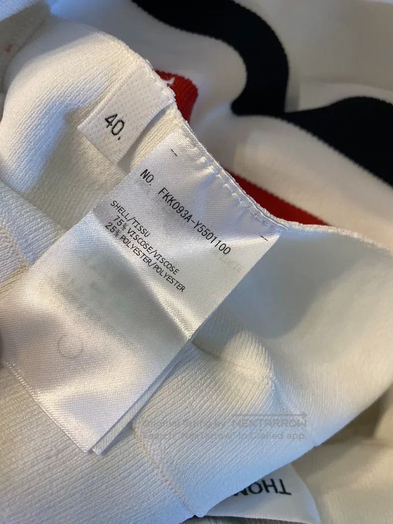 Thom Browne Thom Browne White drawstring pleated skirt Size 26" / US 2 / IT 38 - 7 Thumbnail
