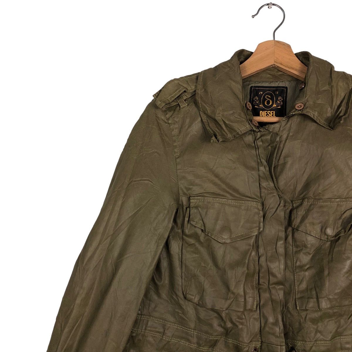 Diesel 🔥BIKER JACKET SOFT LEATHER BONDAGE PARACHUTE DIESEL Size US XS / EU 42 / 0 - 7 Thumbnail