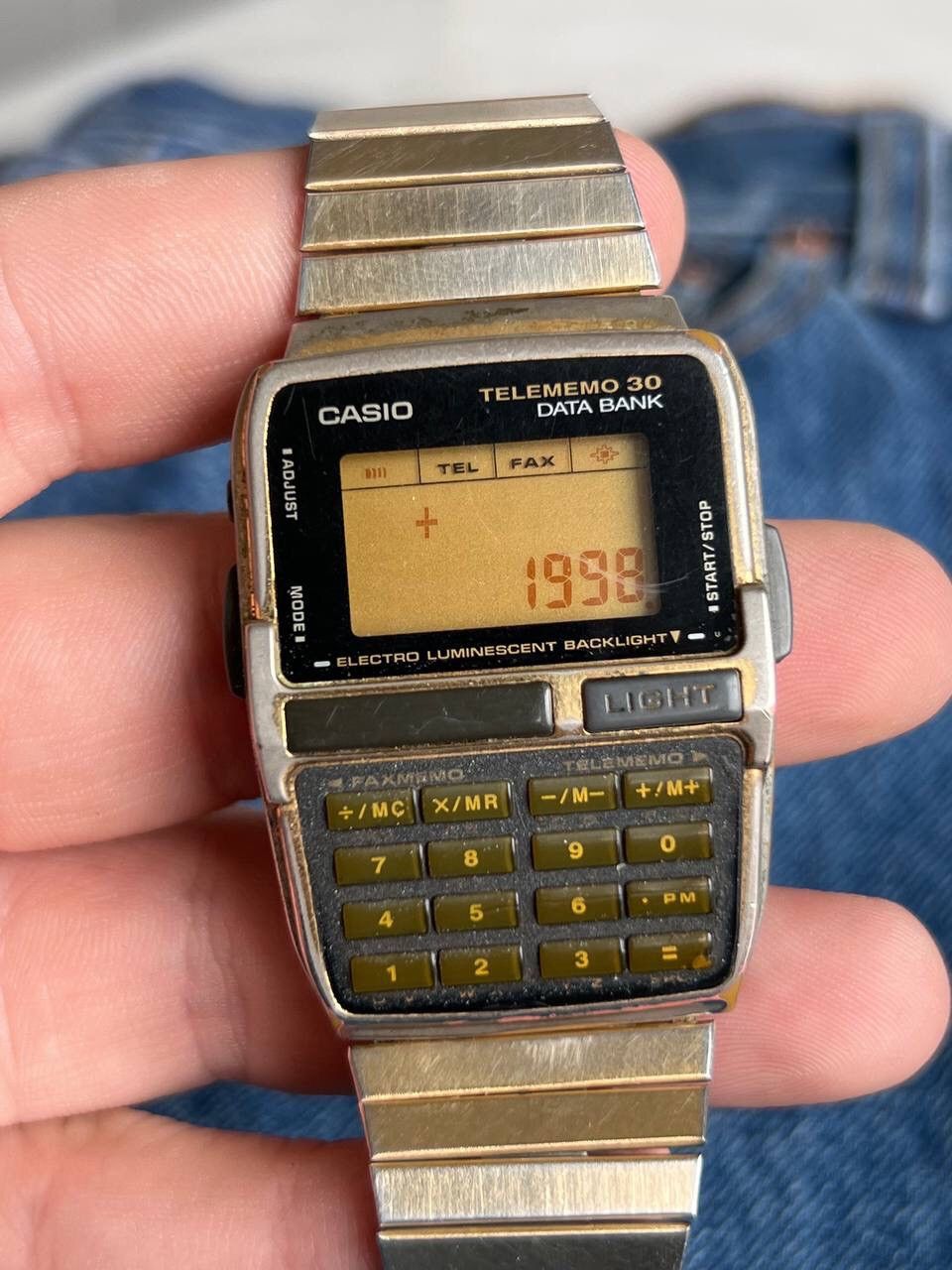 Casio × Japanese Brand RETRO CASIO DATABANK TELEMEMO 30 CALCULATOR SUPER RARE 90s Size ONE SIZE - 5 Thumbnail
