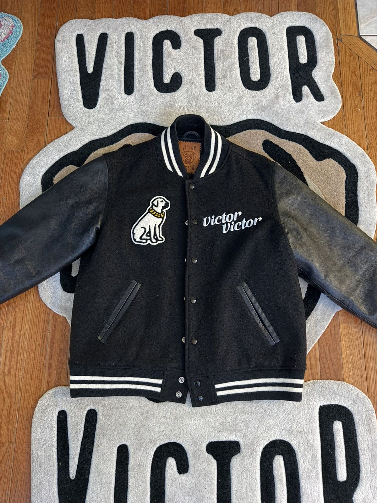Human Made Victor Victor Varsity Jacket Size US L / EU 52-54 / 3 - 1 Thumbnail