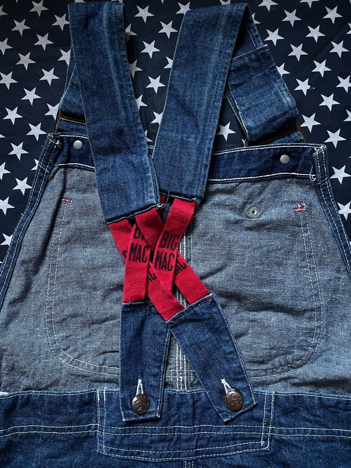 Big Mac × Vintage Vintage 1960s BigMac Overalls Size US 34 / EU 50 - 7 Thumbnail