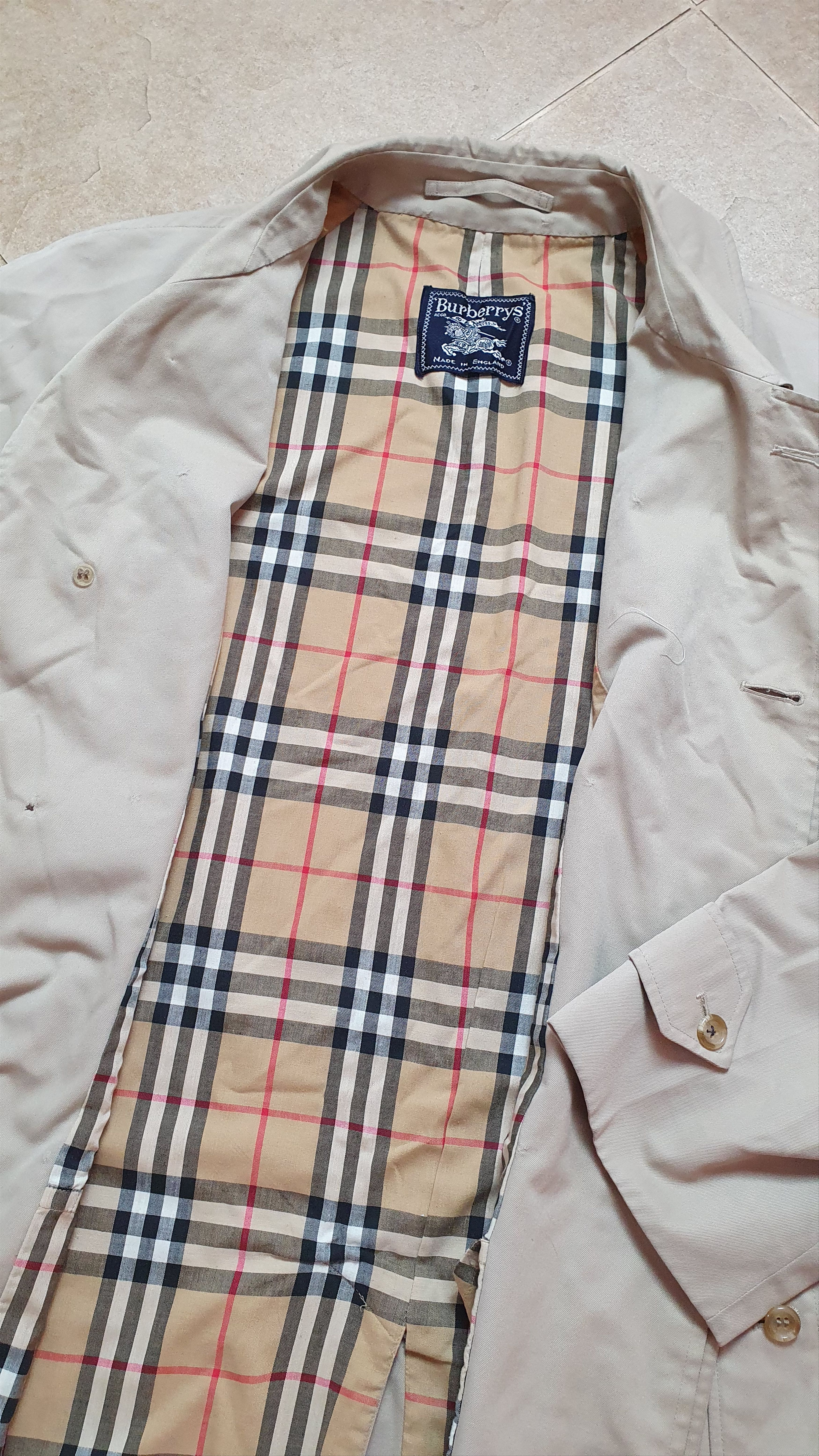 Burberry Vintage BURBERRY TRENCH COAT Classic Size 50 coat raincoat Size US M / EU 48-50 / 2 - 7 Thumbnail