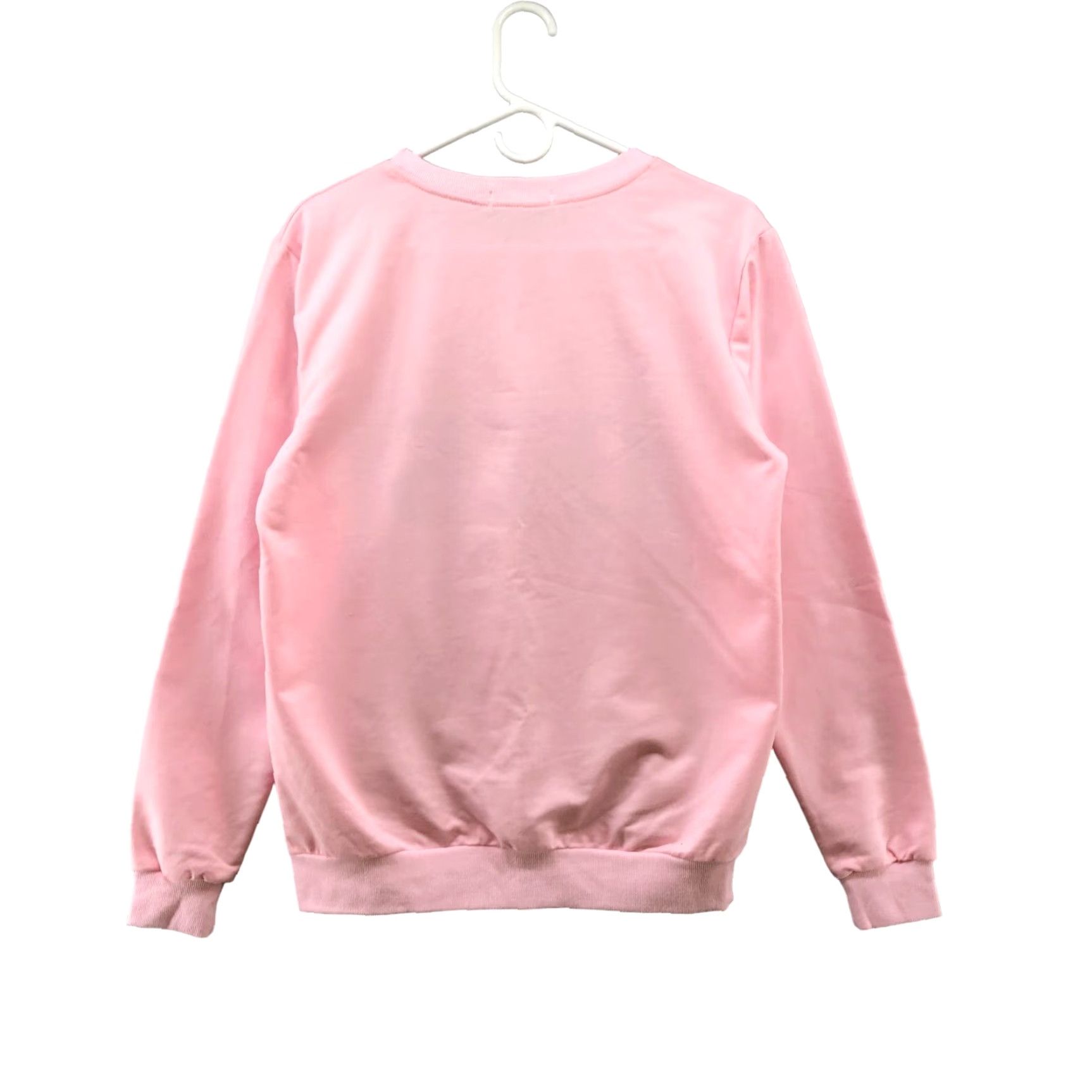 Pinko BTS K-Pop Sweatshirt Size Medium M Pink Graphic Lightweight Pullover Crewneck Size M / US 6-8 / IT 42-44 - 2 Thumbnail