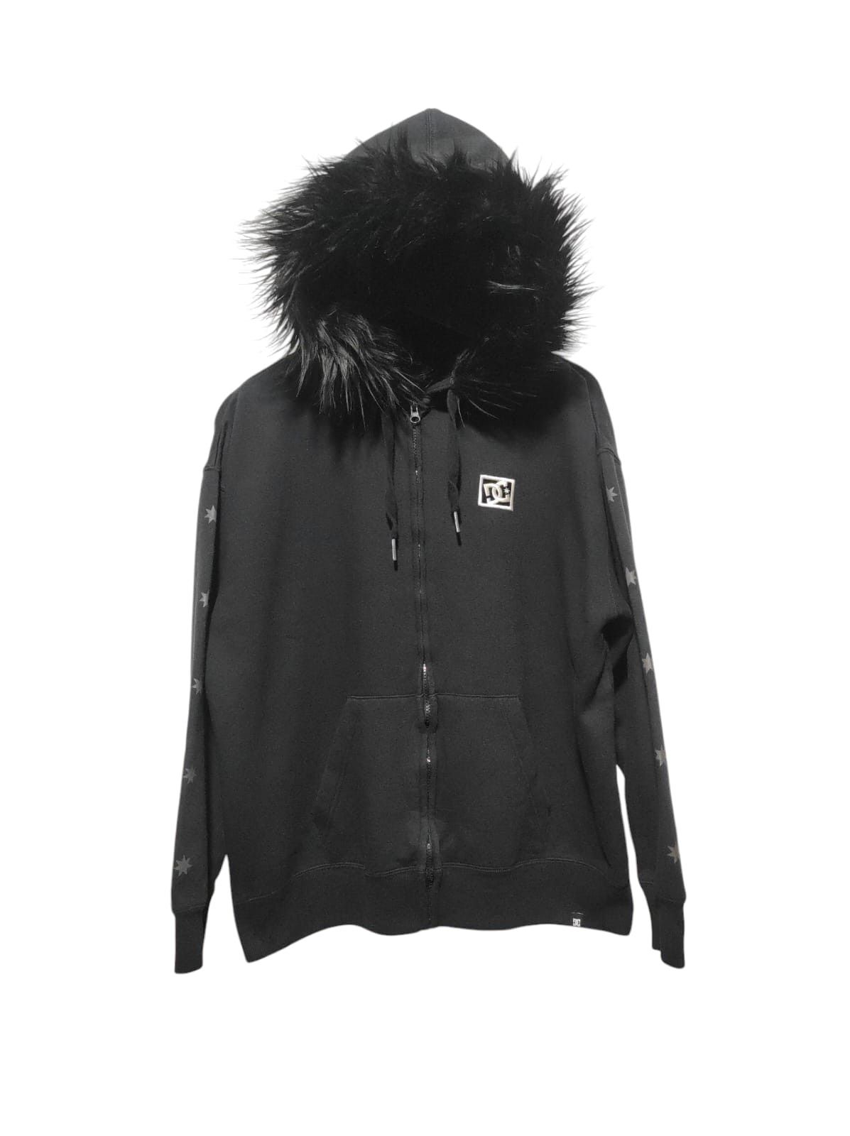 DCSHOECO USA Zip Fur Double Hoodie IfSixWasNine LGB style