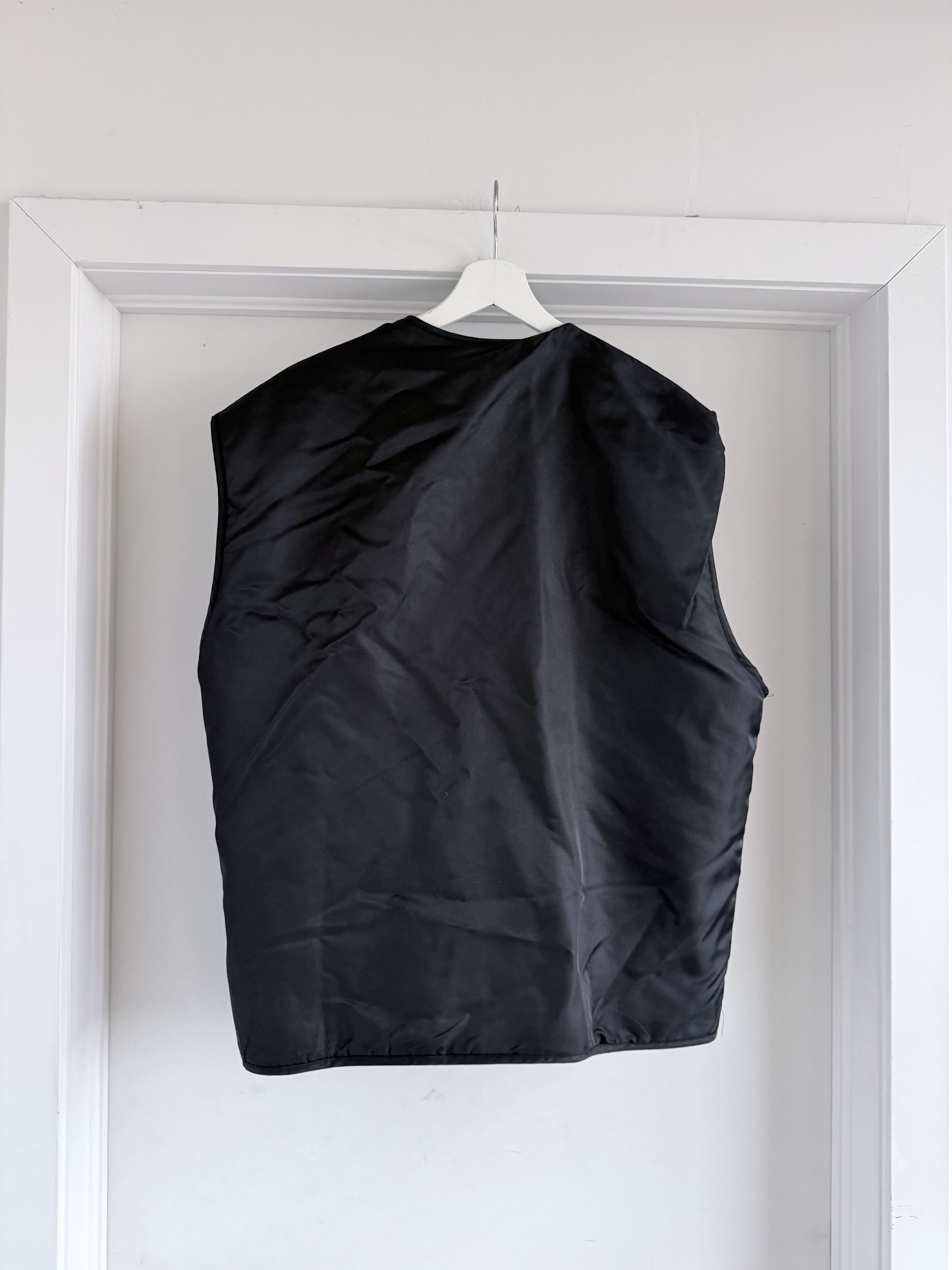 Other Black Japanese Quilted Parachute Vest - Size XL Reversible Size US XL / EU 56 / 4 - 5 Thumbnail