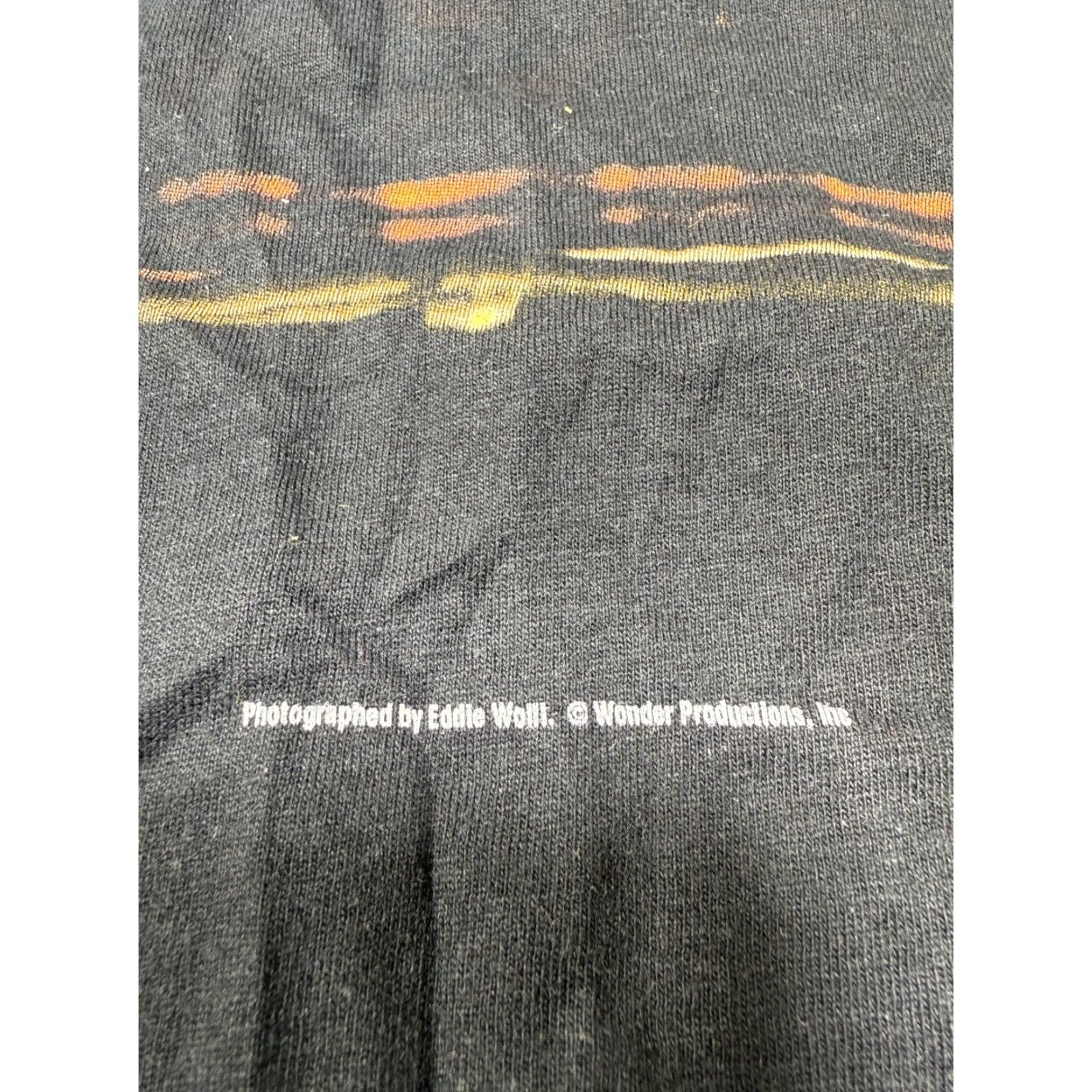Vintage STEVE WONDER T-SHIRT BLACK SMALL WONDER PRODUCTIONS INC MENS Size US S / EU 44-46 / 1 - 3 Thumbnail