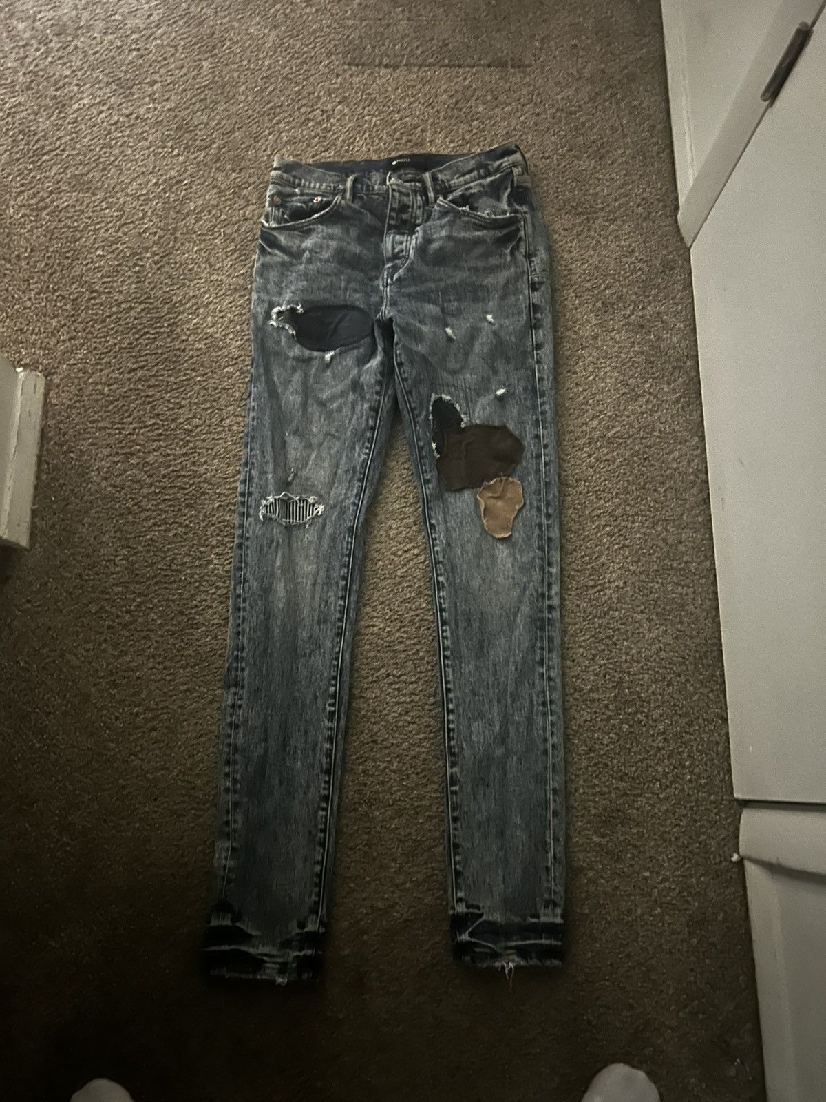 Purple Brand Purple Jeans Size US 34 / EU 50 - 1 Thumbnail