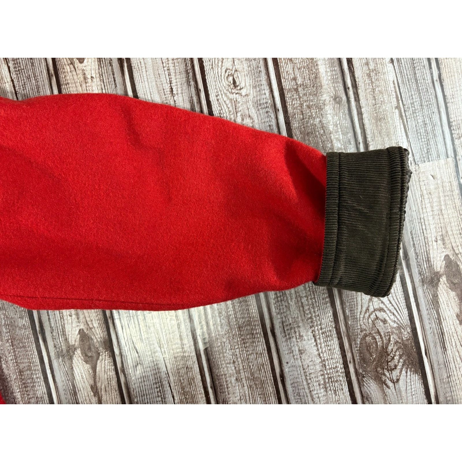 Wallace & Barnes Wallace & Barnes Wool Detroit Bomber Jacket size S color Red Size US S / EU 44-46 / 1 - 16 Thumbnail
