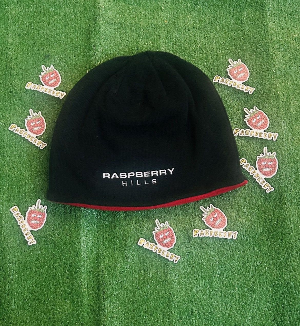 (Black&Mint ニット帽 GuruGuruBeanie Reversible)