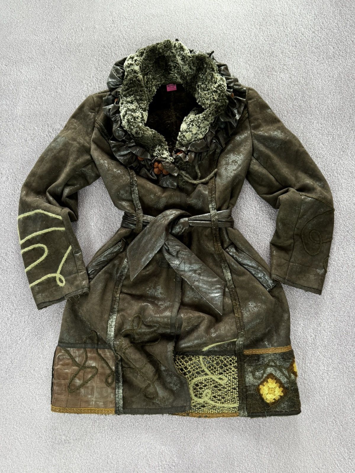 Hysteric Glamour Save The Queen 2000s Aesthetic Designer Coat Size M / US 6-8 / IT 42-44 - 1 Thumbnail