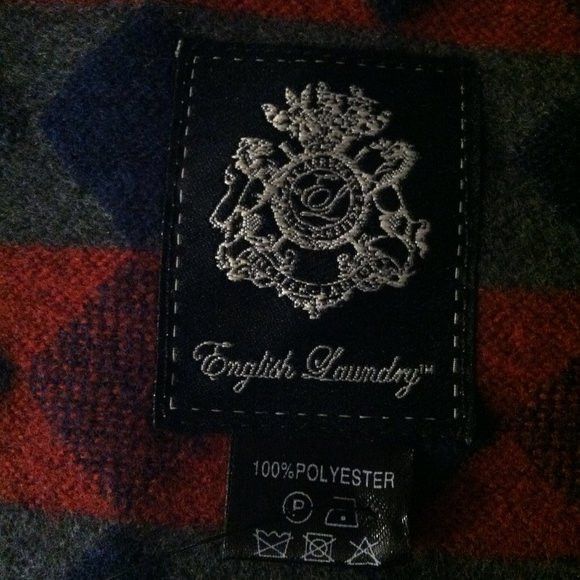 English Laundry ENGLISH LAUNDRY MEN'S NEW 100%POLYESTER SCARF 13 1/4" X 72" Size ONE SIZE - 5 Thumbnail