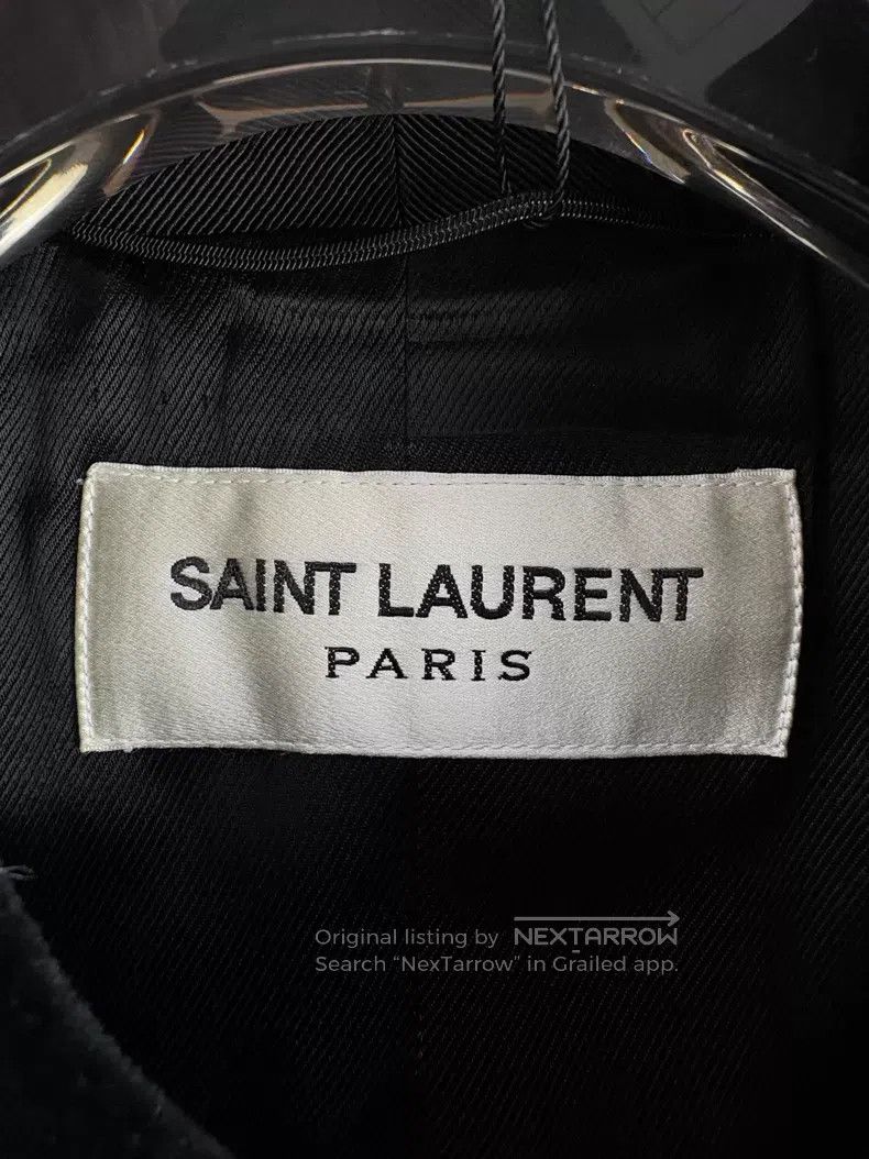 Saint Laurent Paris Saint Laurent Paris Court Collar Wool Coat i Size US S / EU 44-46 / 1 - 3 Thumbnail