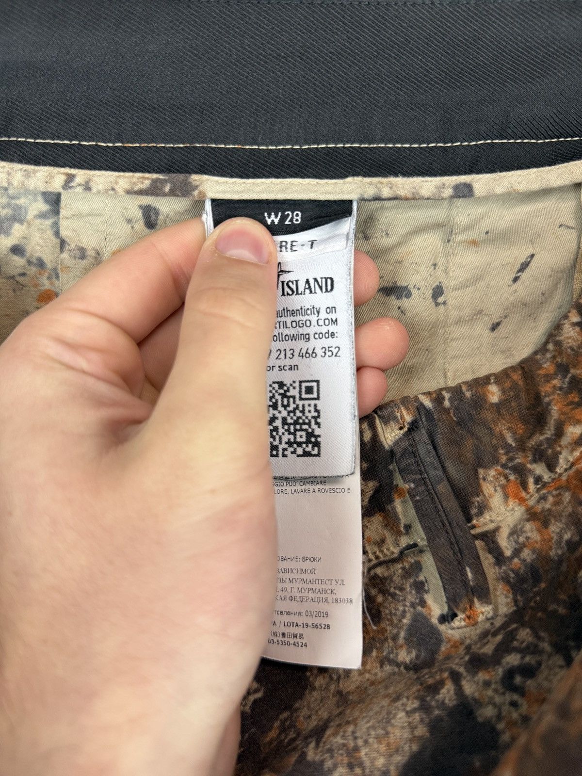 Stone Island Paintball Camo Stone Island cargo trousers Size US S / EU 44-46 / 1 - 8 Thumbnail