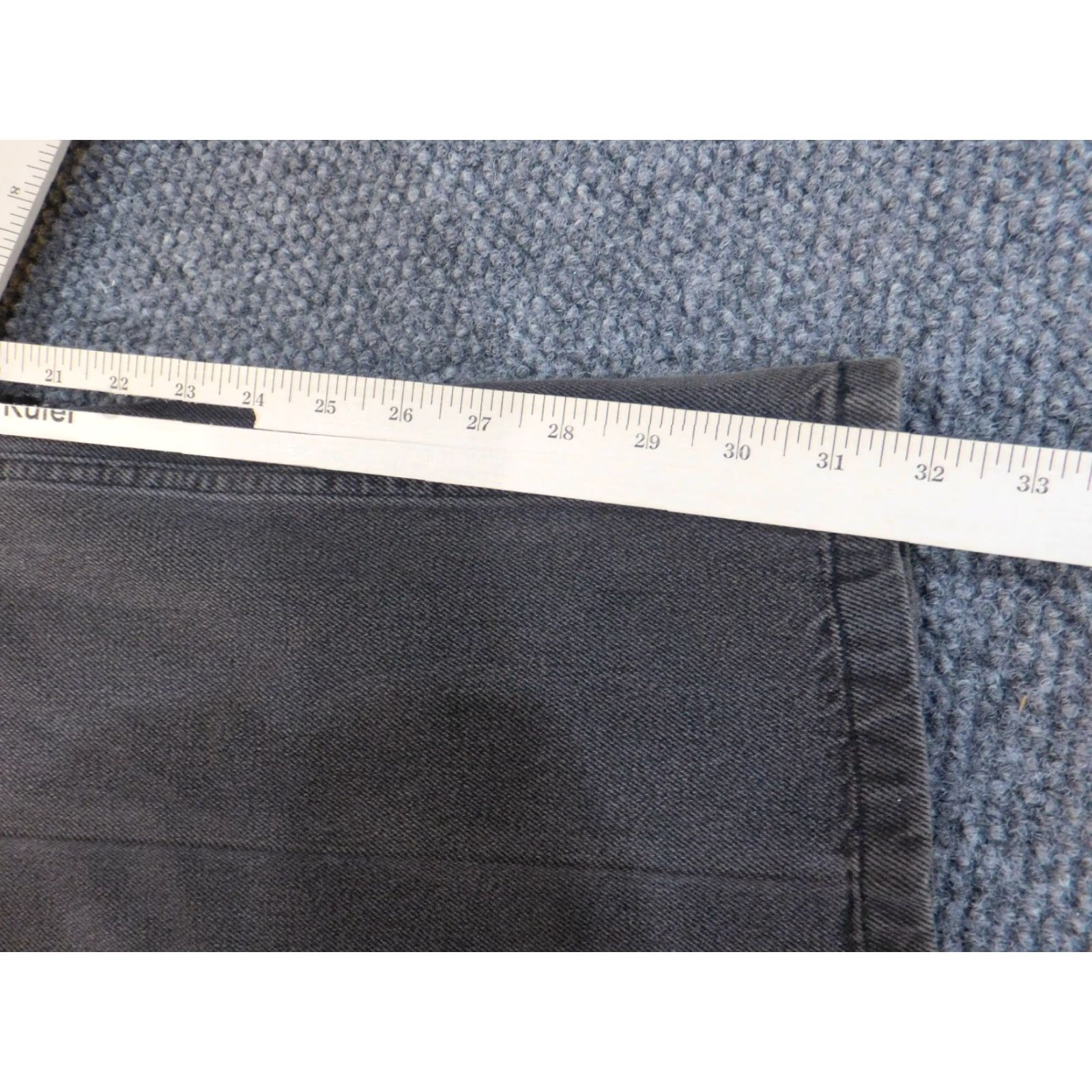 Rocawear VINTAGE Rocawear Jeans Waist 38 Inseam 32 Black Mens Hip Hop Baggy Straight Cotton Denim Zip Pockets 90s 2000s Size US 38 / EU 54 - 7 Thumbnail