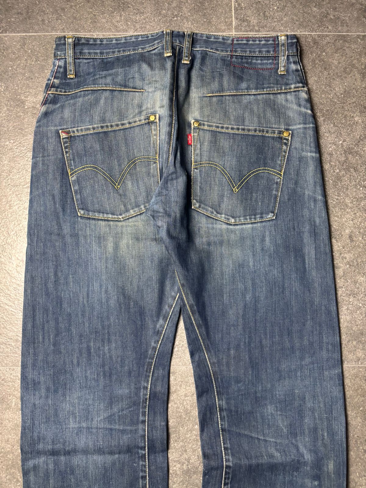 Levi's 2000s Levis Engineered Japan Twisted Jeans Size US 33 - 9 Thumbnail