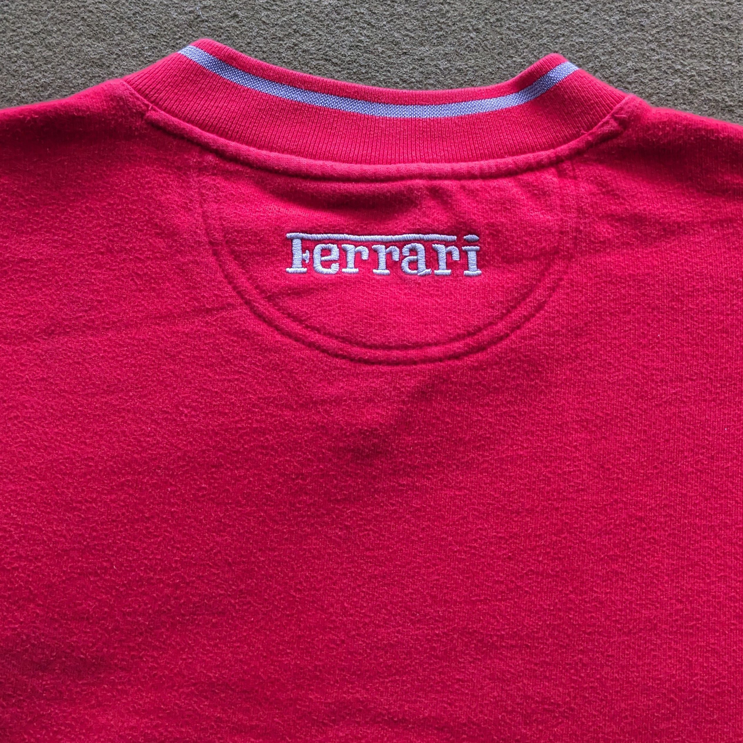 Ferrari Vintage FERRARI Luxury Car Brand Sweatshirt Size US L / EU 52-54 / 3 - 4 Thumbnail